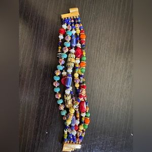 Gorgeous six strand Jose and Maria Barrera bracelet. Perfect condition